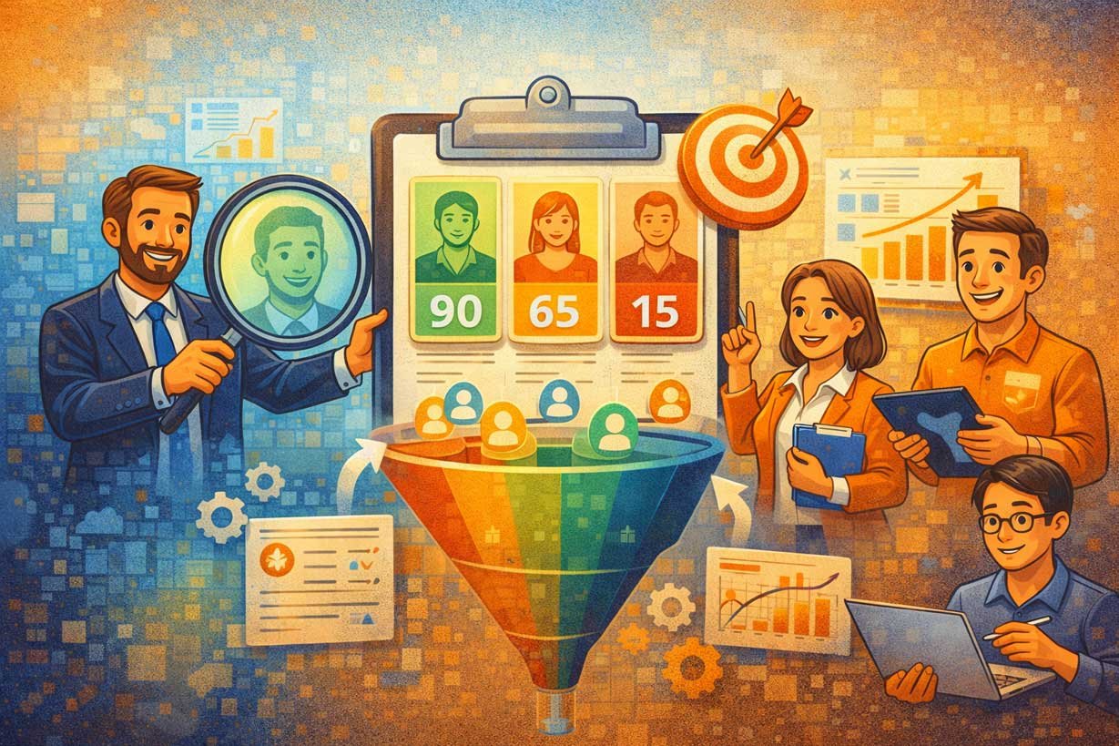 Ejemplos prácticos de lead scoring en B2B