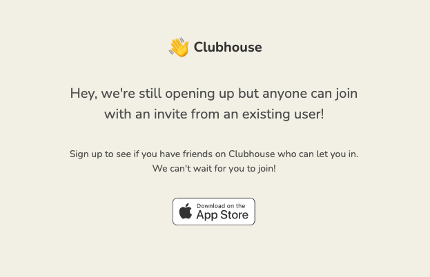 clubhouse-home-page