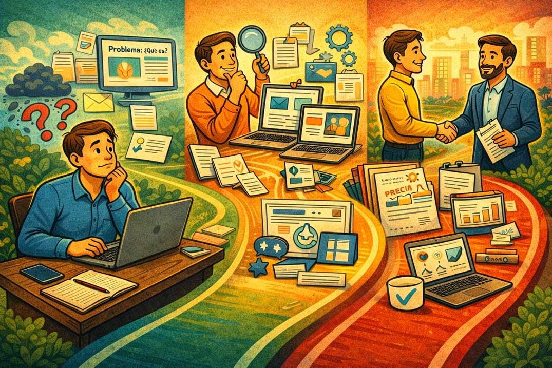 contenidos para cada etapa del buyer journey