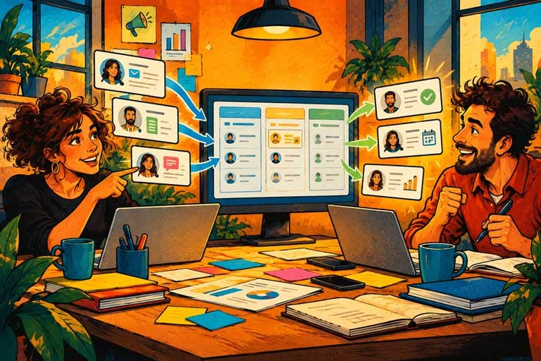 crm, marketing y ventas