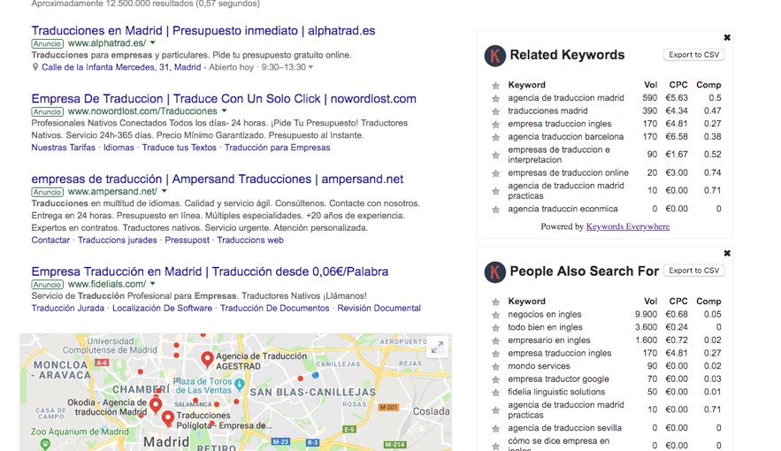 keywords-everywhere-google