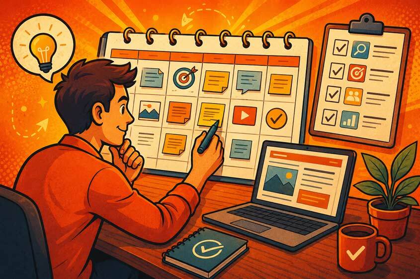 calendario editorial para blogs