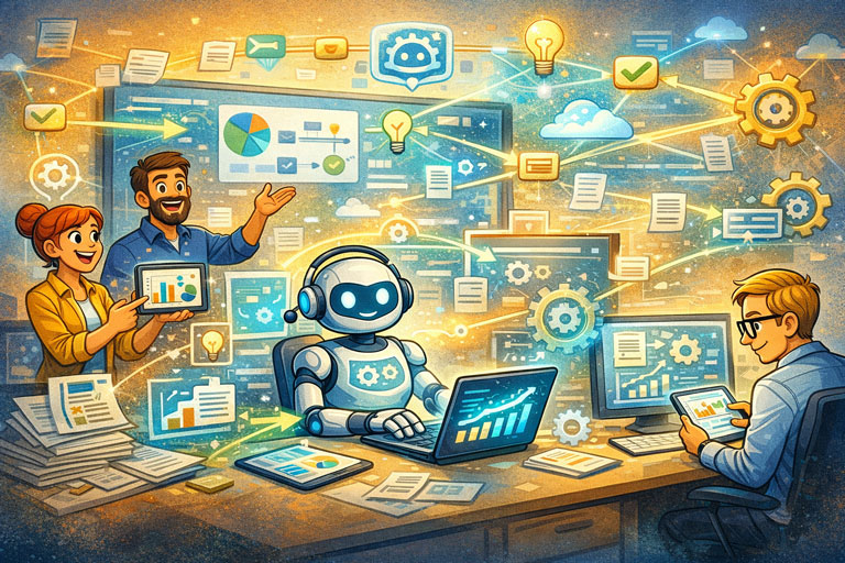 Inteligencia artificial aplicada a la gestión de procesos
