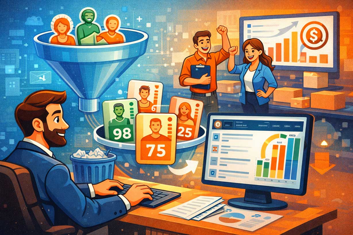 lead scoring y calificación de leads