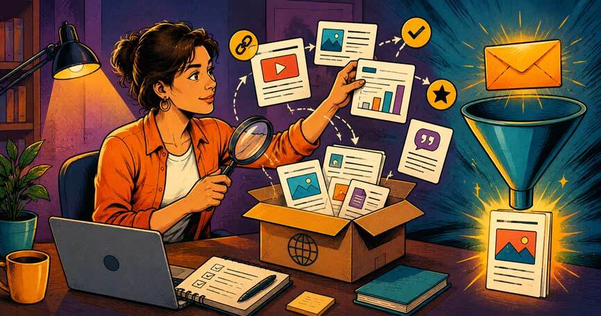 técnica para la curación de contenidos digitales 